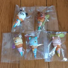 アニマルアイスマスコット 全5種セット