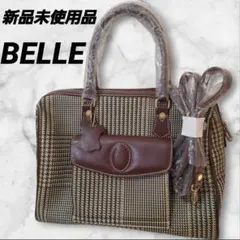 BELLE ベル ショルダーバッグ トート 2way チェック グレンチェック