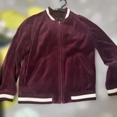 ベロアジャケットリバーシブルスカジャン