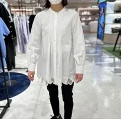 SONOソーノ✨新品未使用ハートヘムチュニックフレアブラウス