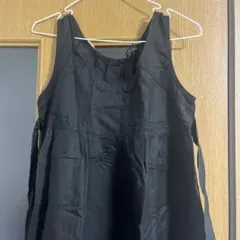 RAY BEAMS ブラック ノースリーブワンピース