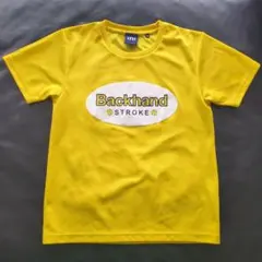Keaキアテニス Tシャツ Backhand Stroke 黄色 XSのサムネイル