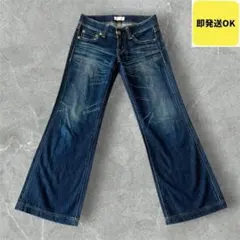W26 美品！ MOUSSY VINTAGE マウジー フレア デニム Y2K