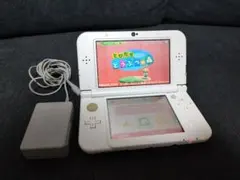 ​【タッチペンなし】Newニンテンドー3DS LL パールホワイト＋ソフトセット