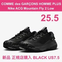新品 25.5㎝ US7.5 ギャルソンオムプリュス ナイキ ACG ブラック