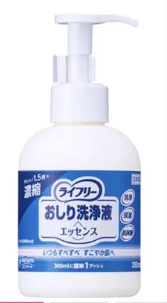 【新品未開封】ライフリー おしり洗浄液 エッセンス 280ml 6本入のサムネイル