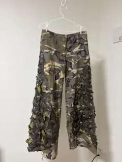 open yy 迷彩花柄カーゴパンツ - メルカリ