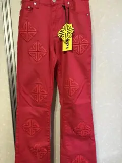 GUAPI フレアパンツ 32 最終値下げ！ レッドベルベット GUAPI フレアパンツ 32 最終値下げ！ レッドベルベット - メルカリ