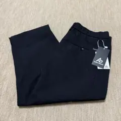 【新品タグ付】Adam Baron テーパードスラックス 黒