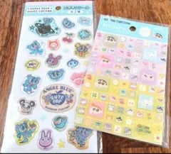 クレヨンしんちゃんタイルシール エンジェルブルー　エポキシシールお得な2個セット