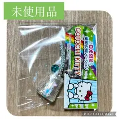 巨峰❤️キティ 山梨 根付け ストラップ クリアキューブ ご当地 レア