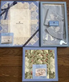 WEDGWOOD テーブルクロス テーブルセンター 3点セットのサムネイル
