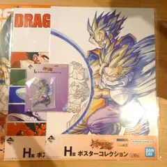 一番くじドラゴンボール40thH賞 クリアポスター【親子かめはめ波】とH