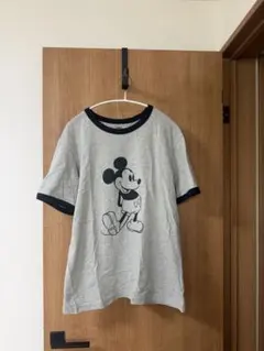 UNIQLO ミッキーマウス Tシャツ M グレー