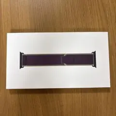 Apple Watch トレイルループ　ブラックチタニウム　バーガンディ