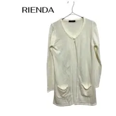 B0381RIENDA 長袖ロングカーディガン　薄手羽織　ギャル