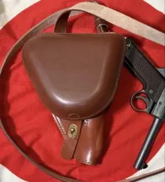A）日本軍 南部14年式拳銃嚢 （複製品）サバゲ 将校 陸軍 挺身隊
