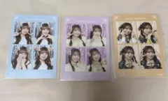 イコラブ　瀧脇笙古　4カットフォトカード　vol.1 vol.2 vol.3