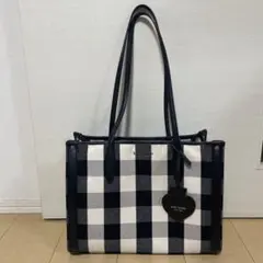 Kate Spade チェック柄ショルダーバッグ