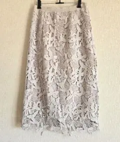レース ケミカル総レース タイトスカート キレイめ 上品