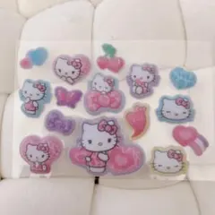 ハローキティ コットンパフィ　シール 正規品