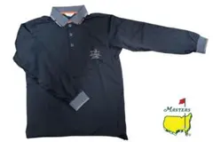 MASTERS マスターズ　長袖ポロシャツ　ゴルフウェア　MA　黒