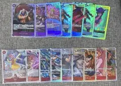 ワンピースカードまとめ売り　sec sr約45枚