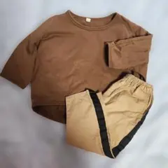 100~110 キッズ トップス パンツ セット　フタフタのサムネイル