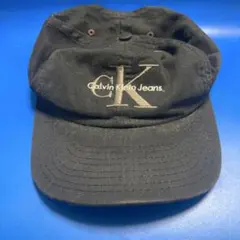 90s USA製 Calvin Klein キャップ 浅め