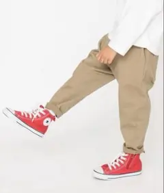 ブランシェス ガーデナー ツイル テーパード パンツ ベージュ キッズ 100