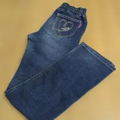 ダークブルーロングパンツ　150cm