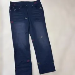 GK ロゴ刺繍 デニムパンツ インディゴのサムネイル