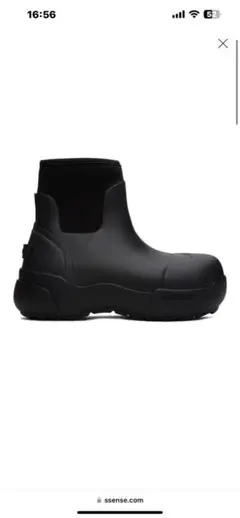 AMBUSH アンブッシュ ラバーブーツ レインブーツ 42 ブラック 箱付き