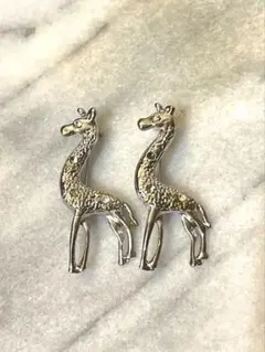 Vintage★麒麟ブローチ2点セット