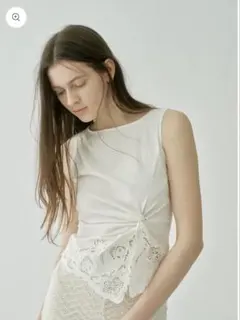 Orchid Cutwork Twist Top Mサイズ - メルカリ