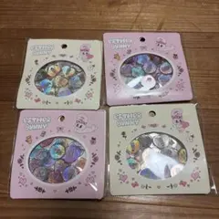 エスターバニー　おはじき風シール　4点セット