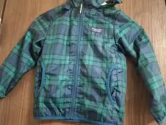 Picnic チェック柄ジャケット フード付き