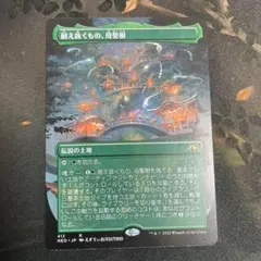 耐え抜くもの、母聖樹　拡張foil FOIL】【英】耐え抜くもの、母聖樹/Boseiju, Who Endures[土地R