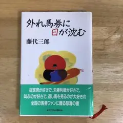 外れ馬券に日が沈む