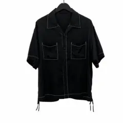 UNUSED シルク半袖シャツのサムネイル