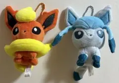 ポケモンドールズ 　グレイシア　ブースター　キー　もっちりマスコット　セット