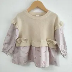 子ども服 トップス 花柄
