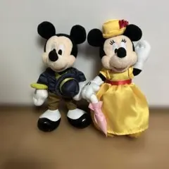 【貴重レア】　ディズニーランドホテル　宿泊者限定 ぬいぐるみ　ミッキー　ミニー 2025年最新】ディズニーホテル ディズニーランドホテル 限定