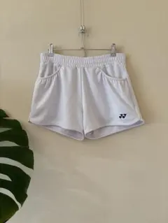 ヨネックス ホワイト ショートパンツ