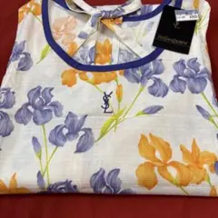 新品タグ付Yves Saint Laurent 花柄 ルームウェアのサムネイル