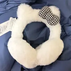 ハローキティ 白 耳あて イヤーマフ USJ サンリオピューロランド サンリオ