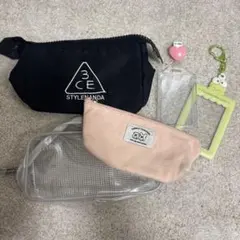 ペンケース1107 kept 3ce ポーチ けろっぴ トレカケース まとめ売り