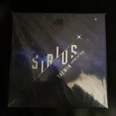 SHINee テミン TAEMIN SIRIUS 完全限定生産盤 Blu-ray - メルカリ