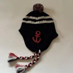 スキー　ニット帽子　キッズ（52-54）　（即日発送）