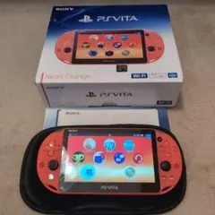 動作品 SONY PSVITA PCH-2000 ネオンオレンジ